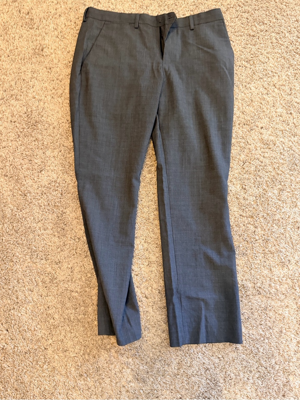 Express Men's Gray Dress Pants